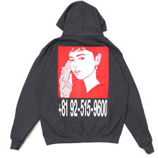 ON AIR Fairness 9oz Hoodie CHARCOAL HEATHER画像