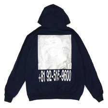 ON AIR Fairness 9oz Hoodie NAVY画像
