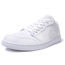 NIKE AIR JORDAN 1 LOW WHITE/WHITE/WHITE 553558-126画像