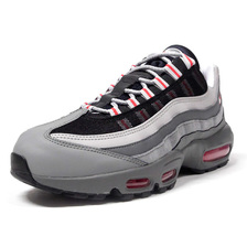 NIKE AIR MAX 95 ESSENTIAL TRACK RED/WHITE-PARTICLE GREY-BLACK CI3705-600画像