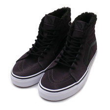 Ron Herman &times; VANS Sk8-Hi (Suede Sherpa)Obsidianblk画像