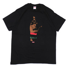 Supreme 19FW Dead prez RBG Tee BLACK画像