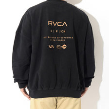 RVCA In Side Out Oversized Crew Sweat AJ042-008画像