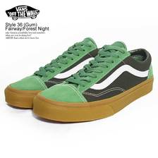 VANS Style 36 (Gum) Fairway/Forest Night VN0A3DZ3T66画像