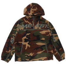 Supreme 19FW Polartec Half Zip Hooded Sweatshirt WOODLAND CAMO画像