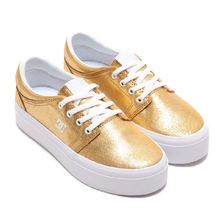 DC SHOES Ws TRASE PLATFORM SN GOLD DW196012-711画像