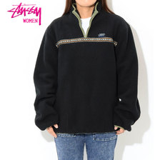 STUSSY WOMEN Summit Half Zip Polar Fleece JKT 218083画像