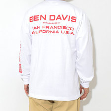 BEN DAVIS Letters L/S Tee G-0380025画像