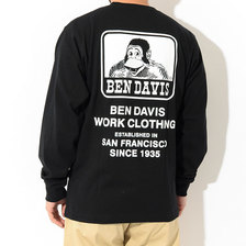 BEN DAVIS Label L/S Tee C-0380022画像