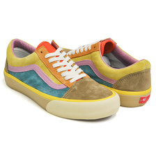 VANS VAULT OLD SKOOL VLT LX (SUEDE / LEATHER) MULTI VN0A4BVFVYL画像