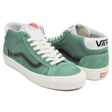 VANS VAULT OG MID SKOOL 37 LX (SUEDE / CANVAS) FIR VN0A4BTRVYX画像