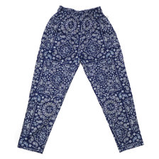 COOKMAN CHEF PANTS PAISLEY NAVY画像