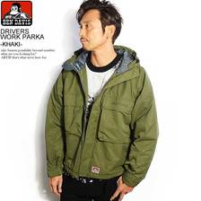 BEN DAVIS DRIVERS WORK PARKA -KHAKI- G-0380005画像