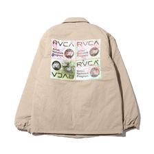 RVCA SERIGRAPH COACHES JA DARK KHAKI AJ042763-DKH画像