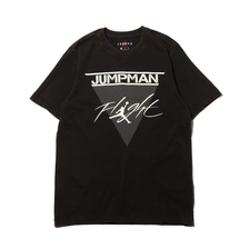 NIKE AS M J JUMPMAN FLIGHT CREW BLACK/WHITE CD5643-010画像