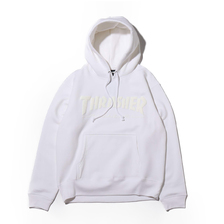 THRASHER Foaming HOMETOWN Pullover Hoodie WHITE TH8502FF画像