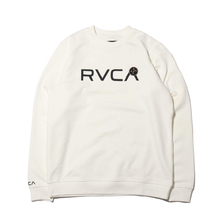 RVCA SAD RVCA CREW WHITE AJ042006-WHT画像
