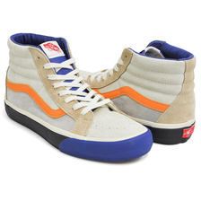 VANS VAULT SK8-HI REISSUE VLT LX (SUEDE / LEATHER) TRUE BLUE / CANDIED GINGER VN0A4BVHVYN画像