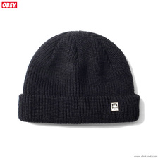 OBEY MICRO BEANIE (BLACK)画像