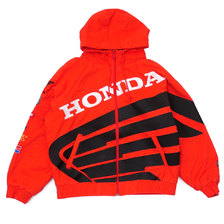 Supreme &times; Honda Fox Racing 19FW Puffy Zip Up Jacket RED画像