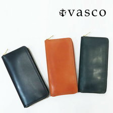 vasco LEATHER ROYAL ROUND ZIP LONG WALLET VSC-701ZBR画像