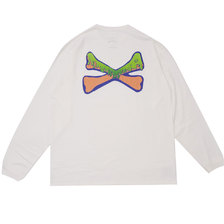 WTAPS &times; min-nano 19SS SLIMY BONES LS1 TEE WHITE 191ATMID-CSM04S画像