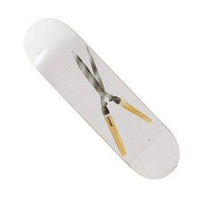 Supreme 19FW Shears Skateboard WHITE画像