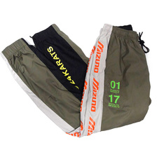 MIZUNO WIND BRAKER PANTS "24Karats x mita sneakers" OLV/BLK/ORG D2MF9X2038画像