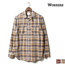 Workers Work Shirt, Madras,画像