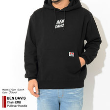 BEN DAVIS Chain EMB Pullover Hoodie C-0380031画像