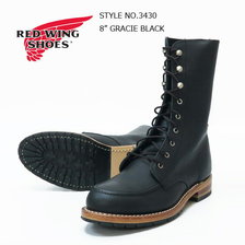 RED WING Gracie Tall Boot In Black Boundary 3430画像