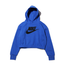 NIKE AS W NSW ICN CLSH FLC HOODIE GAME ROYAL CJ2035-480画像