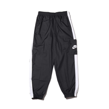NIKE AS W NSW PANT WVN BLACK/WHITE/WHITE CJ7347-010画像