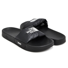 THE NORTH FACE MEN'S NUPTSE SLIDES TNF BLACK / TNF WHITE NF0A47AH-KY4画像