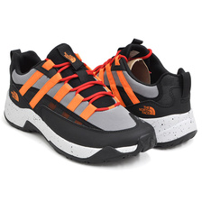 THE NORTH FACE MEN'S TRAIL ESCAPE CREST HIKING SHOES TNF BLACK / TANGELO NF0A3V1I-H29画像