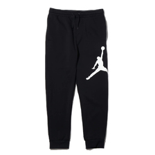 NIKE AS M J JUMPMAN LOGO FLC PANT BLACK/WHITE BQ8647-010画像