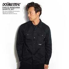 DOUBLE STEAL PARTS BANDANA SHIRTS JKT 794-35039画像