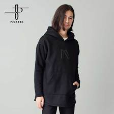 NO ID. 起毛裏毛BIGプルオーバーパーカ 845006-022T画像
