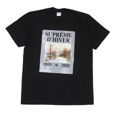 Supreme 19FW D'Hiver Tee BLACK画像