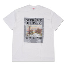 Supreme 19FW D'Hiver Tee WHITE画像