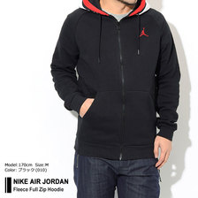 NIKE AIR JORDAN Fleece Full Zip Hoodie BQ5649画像