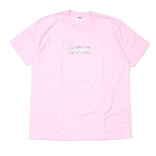 Supreme 19FW Bandana Box Logo Tee LIGHT PINK画像