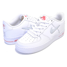 NIKE AIR FORCE 1 JEWEL(GS) white/pure platinum CT6385-100画像