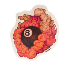 Supreme Martin Wong 8-Ball Sticker画像