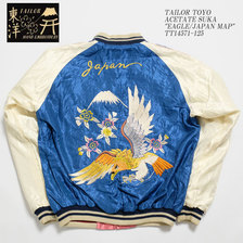 TAILOR TOYO ACETATE SUKA "EAGLE/JAPAN MAP" TT14571-125画像