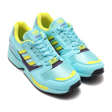 adidas ZX 8000 CLEAR AQUA/RIGHT AQUA/SHOCK YELLOW EG8784画像