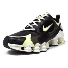 NIKE (WMNS) SHOX NOVA BLACK/BARELY VOLT-CARGO KHAKI AT8046-001画像