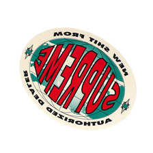 Supreme New Shit Sticker画像