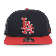 '47 Brand LOS ANGELES ANGELS SURE-SHOT SNAPBACK CAP NAVY-RED BCPTN-SRSTT04WBP-NYA61画像