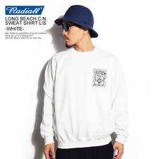 RADIALL LONG BEACH C.N. SWEAT SHIRT L/S -WHITE- RAD-19AWS-JW007画像